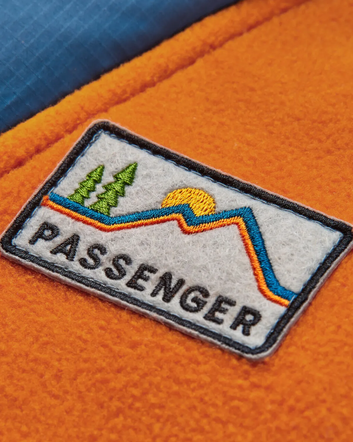 Fleece|Fleece|Passenger Alexander Recycled Polar Hooded Fleece - Sunrise Orange SunriseOrange