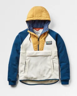 Fleece|Fleece|Passenger Alexander Recycled Polar Hooded Fleece - Egret