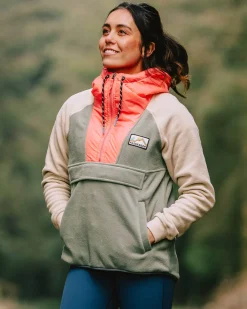Fleece|Fleece|Passenger Alexander Recycled Polar Hooded Fleece - Pistachio