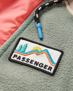 Fleece|Fleece|Passenger Alexander Recycled Polar Hooded Fleece - Pistachio
