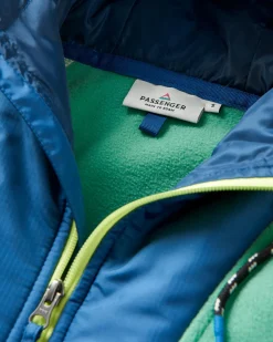 Fleece|Fleece|Passenger Alexander Recycled Polar Hooded Fleece - Green Spruce GreenSpruce