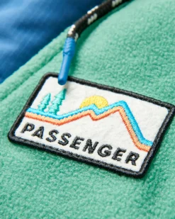 Fleece|Fleece|Passenger Alexander Recycled Polar Hooded Fleece - Green Spruce GreenSpruce