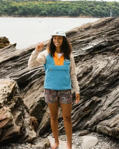 Fleece|Fleece|Passenger Alexander Recycled Polar Hooded Fleece - Blue Pool BluePool