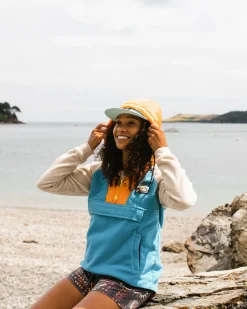 Fleece|Fleece|Passenger Alexander Recycled Polar Hooded Fleece - Blue Pool BluePool