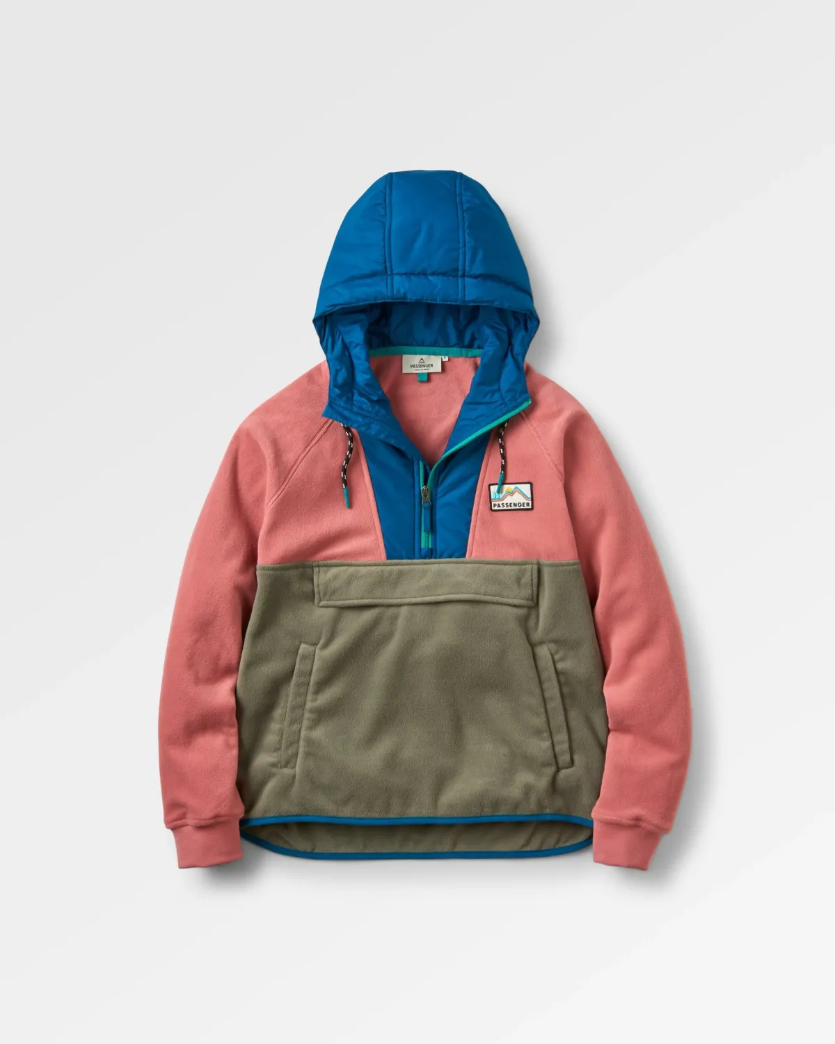 Fleece|Fleece|Passenger Alexander Recycled Polar Hooded Fleece - Dusty Rose DustyRose