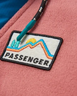 Fleece|Fleece|Passenger Alexander Recycled Polar Hooded Fleece - Dusty Rose DustyRose