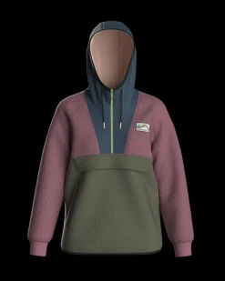 Fleece|Fleece|Passenger Alexander Recycled Polar Hooded Fleece - Dusty Rose DustyRose