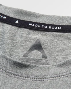 T-Shirts & Tank Tops|Passenger All Day Active Recycled T-Shirt - Gray Marl GrayMarl
