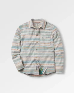 Shirts|Shirts|Passenger Amboro Organic Cotton Long Sleeve Shirt - Patchwork Stripe Birch PatchworkStripeBirch