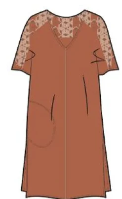 Dresses|Dresses & Skirts|Passenger Ambrose Oversized Dress - Burnt Orange BurntOrange