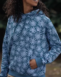 Hoodies|Hoodies & Sweatshirts|Passenger Arame Organic Cotton Hoodie - Seaweed Blue Steel SeaweedBlueSteel