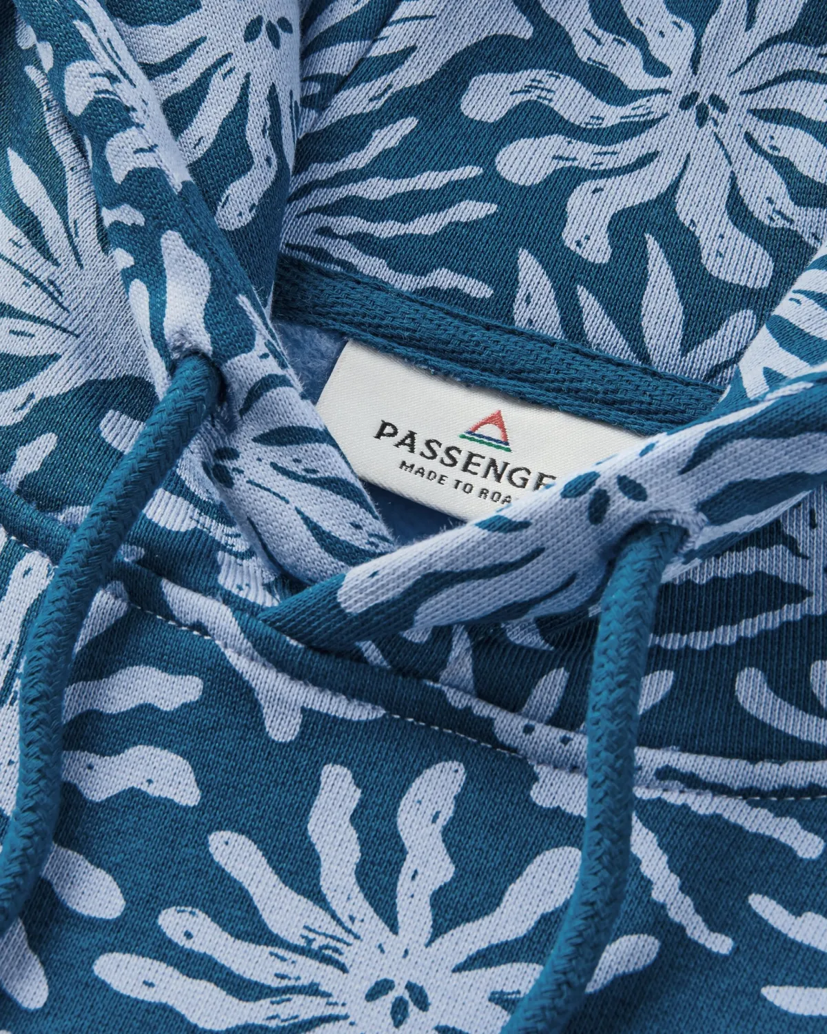 Hoodies|Hoodies & Sweatshirts|Passenger Arame Organic Cotton Hoodie - Seaweed Blue Steel SeaweedBlueSteel