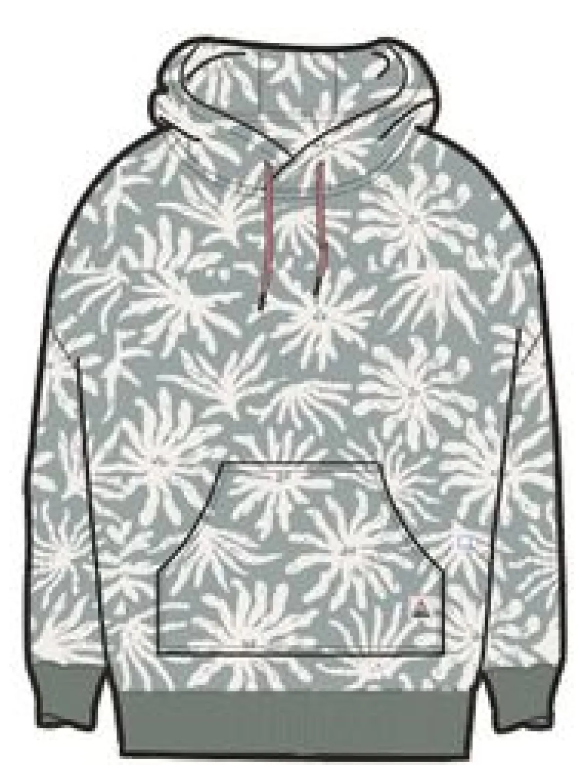 Hoodies|Hoodies & Sweatshirts|Passenger Arame Organic Cotton Hoodie - Seaweed Pistachio SeaweedPistachio