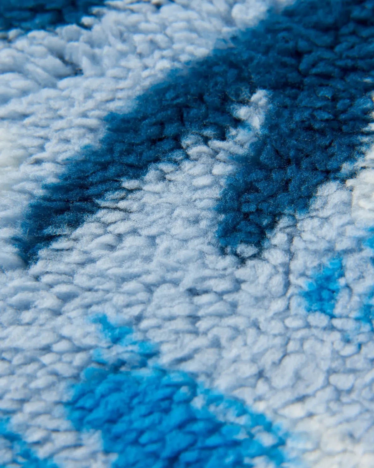Neckwear & Snoods|Scarves & Neckwear|Passenger Ash Recycled Sherpa Fleece Neck Gaiter - Abstract Mountain Blue Steel AbstractMountainBlueSteel