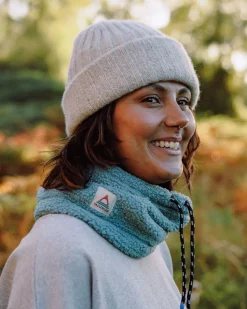 Neckwear & Snoods|Scarves & Neckwear|Passenger Ash Recycled Sherpa Fleece Neck Gaiter - Arctic