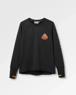 T-Shirts & Tank Tops|Tops|Passenger Atlantis Recycled Base Layer Long Sleeve T-Shirt - Black