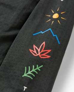 T-Shirts & Tank Tops|Tops|Passenger Atlantis Recycled Base Layer Long Sleeve T-Shirt - Black
