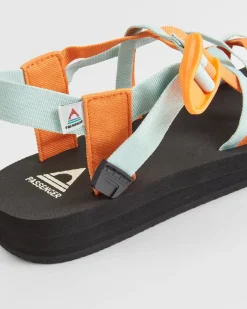 Footwear|Flip Flops & Sandals|Passenger Atlas Sandal - Surf Spray/Apricot SurfSpray/Apricot