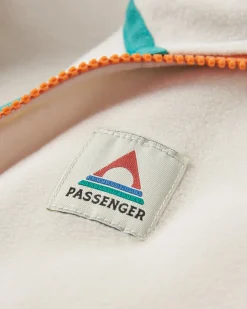 Tops|Fleece|Passenger Ayla Recycled Micro Polartec Fleece - Vintage White VintageWhite