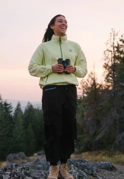 Fleece|Outdoor Active|Passenger Ayla Recycled Micro Polartec Fleece - Soft Lime Juice SoftLimeJuice