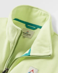 Fleece|Outdoor Active|Passenger Ayla Recycled Micro Polartec Fleece - Soft Lime Juice SoftLimeJuice