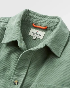 Shirts|Shirts|Passenger Backcountry Cord Long Sleeve Shirt - Pistachio