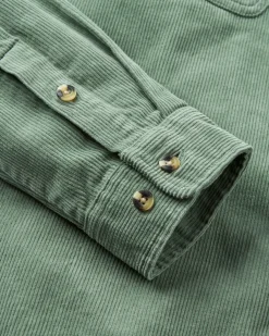 Shirts|Shirts|Passenger Backcountry Cord Long Sleeve Shirt - Pistachio