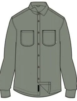 Shirts|Shirts|Passenger Backcountry Cord Long Sleeve Shirt - Pistachio