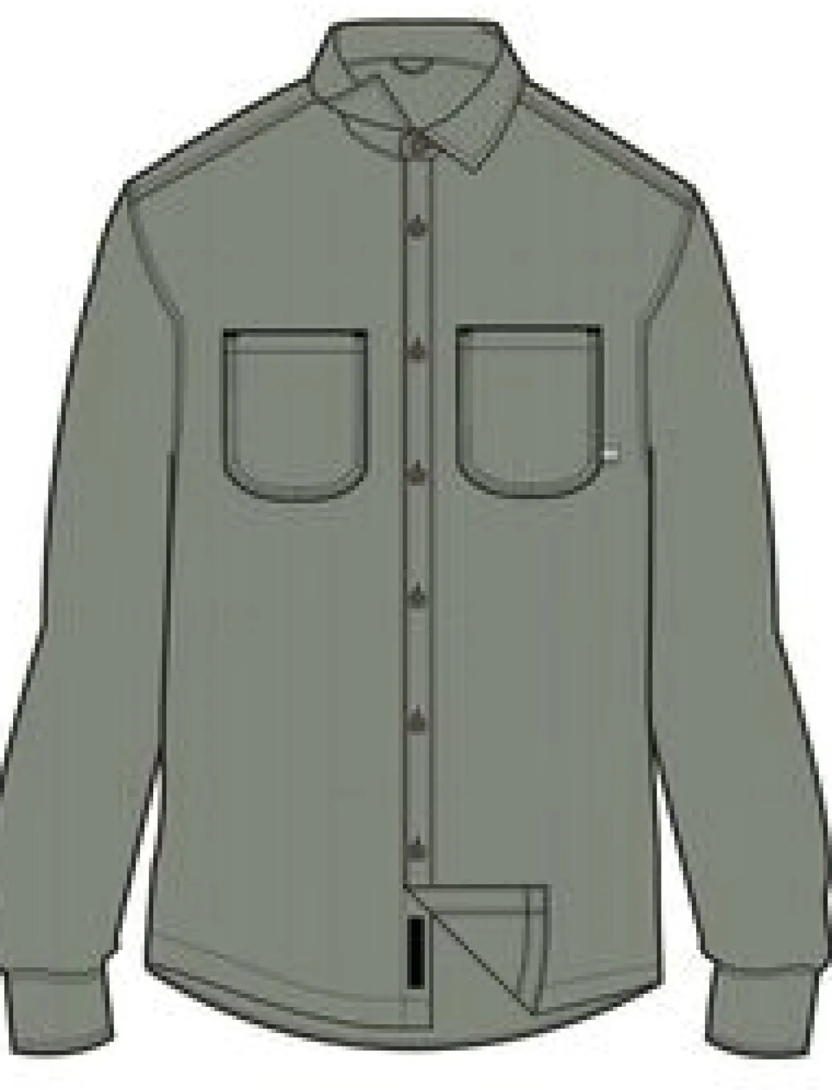 Shirts|Shirts|Passenger Backcountry Cord Long Sleeve Shirt - Pistachio