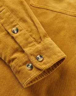 Shirts|Shirts|Passenger Backcountry Cord Long Sleeve Shirt - Mustard Gold MustardGold