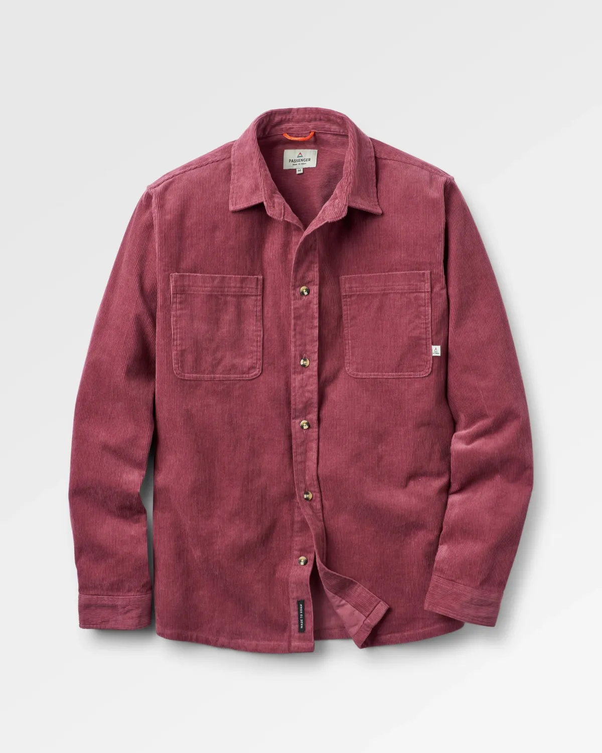 Shirts|Shirts|Passenger Backcountry Cord Long Sleeve Shirt - Crushed Berry CrushedBerry