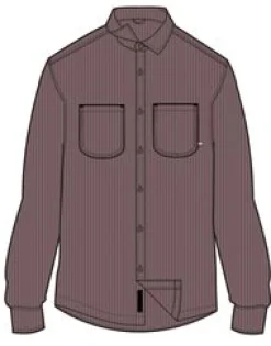 Shirts|Shirts|Passenger Backcountry Cord Long Sleeve Shirt - Crushed Berry CrushedBerry