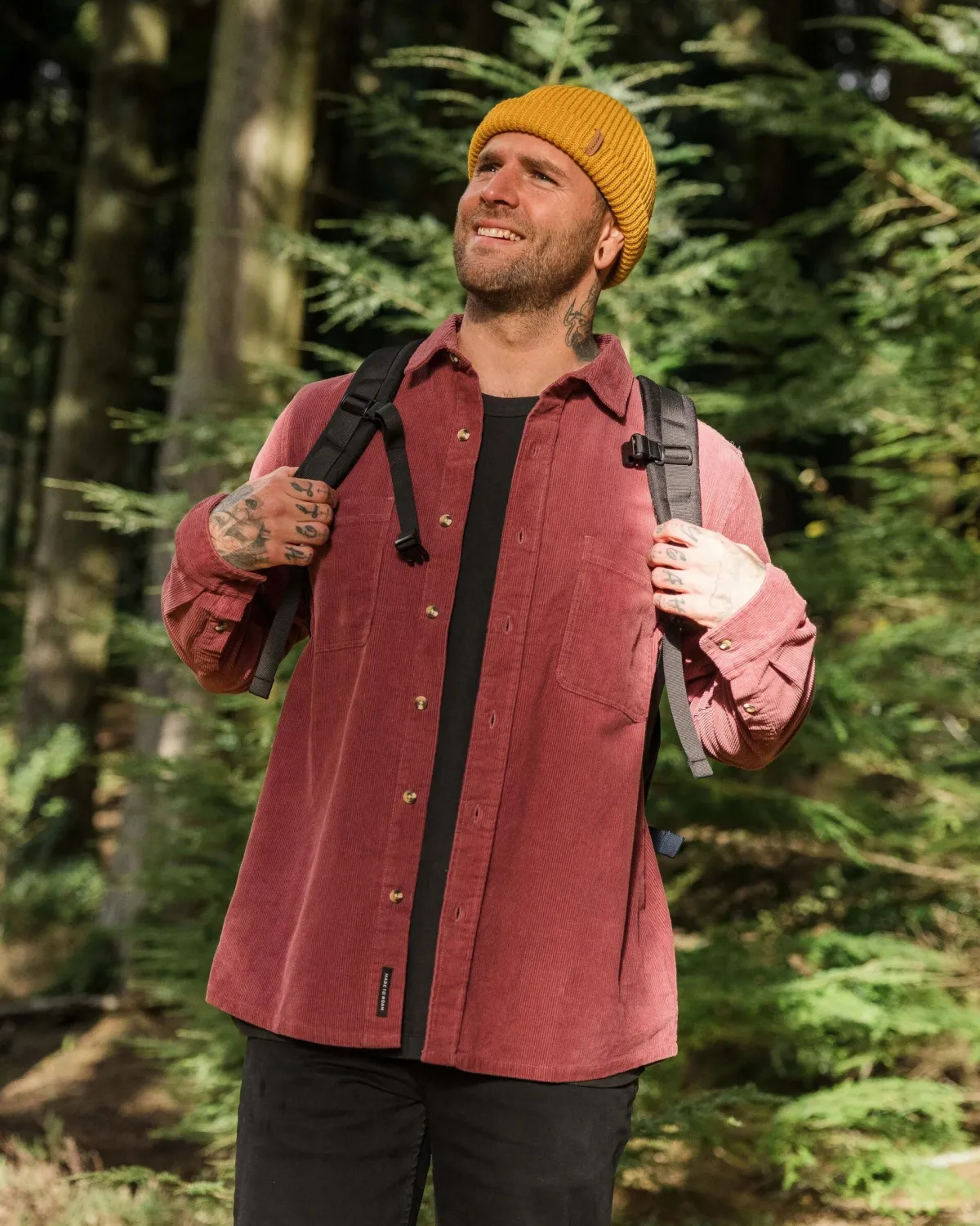 Shirts|Shirts|Passenger Backcountry Cord Long Sleeve Shirt - Crushed Berry CrushedBerry