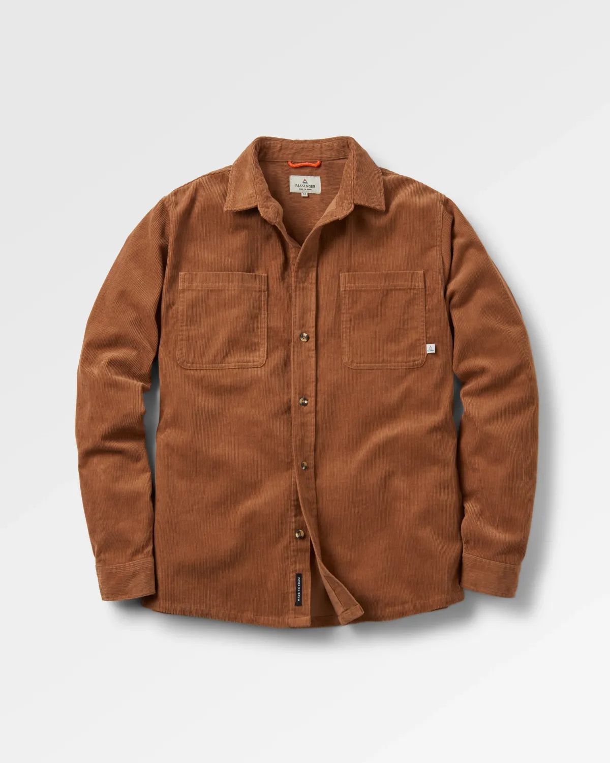 Shirts|Shirts|Passenger Backcountry Cord Long Sleeve Shirt - Toffee