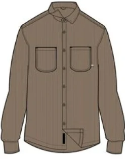 Shirts|Shirts|Passenger Backcountry Cord Long Sleeve Shirt - Toffee