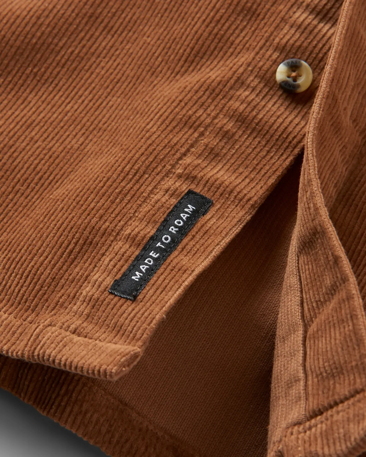 Shirts|Shirts|Passenger Backcountry Cord Long Sleeve Shirt - Toffee