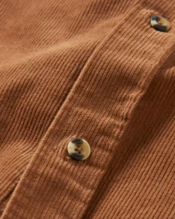 Shirts|Shirts|Passenger Backcountry Cord Long Sleeve Shirt - Toffee