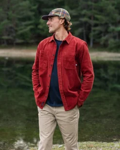 Shirts|Shirts|Passenger Backcountry Cord Shirt - Red Ochre RedOchre
