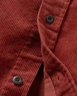 Shirts|Shirts|Passenger Backcountry Cord Shirt - Red Ochre RedOchre