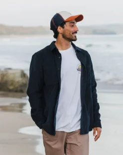 Shirts|Shirts|Passenger Backcountry Corduroy Long Sleeve Shirt - Deep Navy DeepNavy