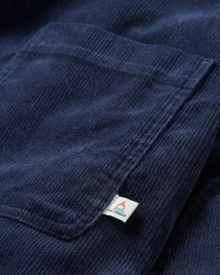 Shirts|Shirts|Passenger Backcountry Corduroy Long Sleeve Shirt - Deep Navy DeepNavy