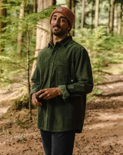 Shirts|Shirts|Passenger Backcountry Corduroy Long Sleeve Shirt - Fir Tree FirTree