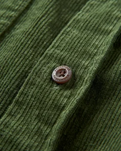 Shirts|Shirts|Passenger Backcountry Corduroy Long Sleeve Shirt - Fir Tree FirTree