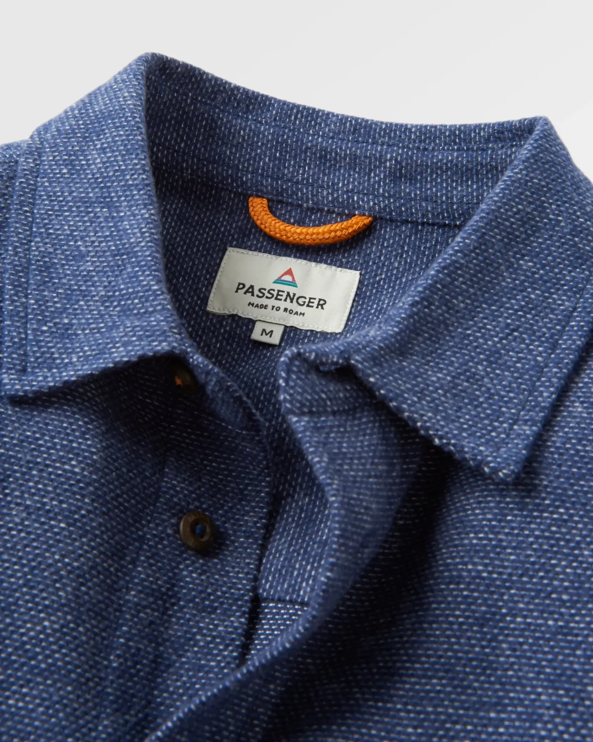 Shirts|Passenger Backcountry Long Sleeve Flannel Shirt - Rich Navy/Birch RichNavy/Birch