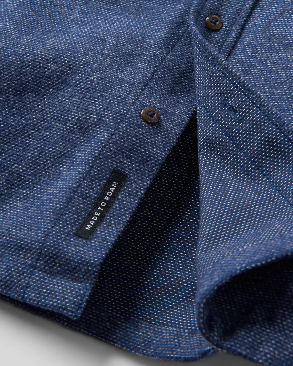 Shirts|Passenger Backcountry Long Sleeve Flannel Shirt - Rich Navy/Birch RichNavy/Birch
