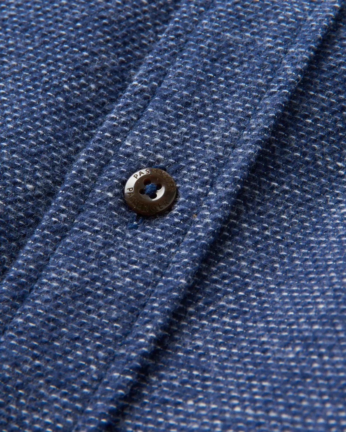 Shirts|Passenger Backcountry Long Sleeve Flannel Shirt - Rich Navy/Birch RichNavy/Birch