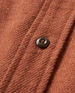 Shirts|Passenger Backcountry Long Sleeve Flannel Shirt - Cappuccino/Dusty Ochre Cappuccino/DustyOchre