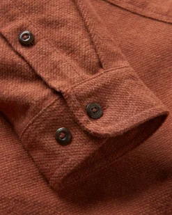 Shirts|Passenger Backcountry Long Sleeve Flannel Shirt - Cappuccino/Dusty Ochre Cappuccino/DustyOchre