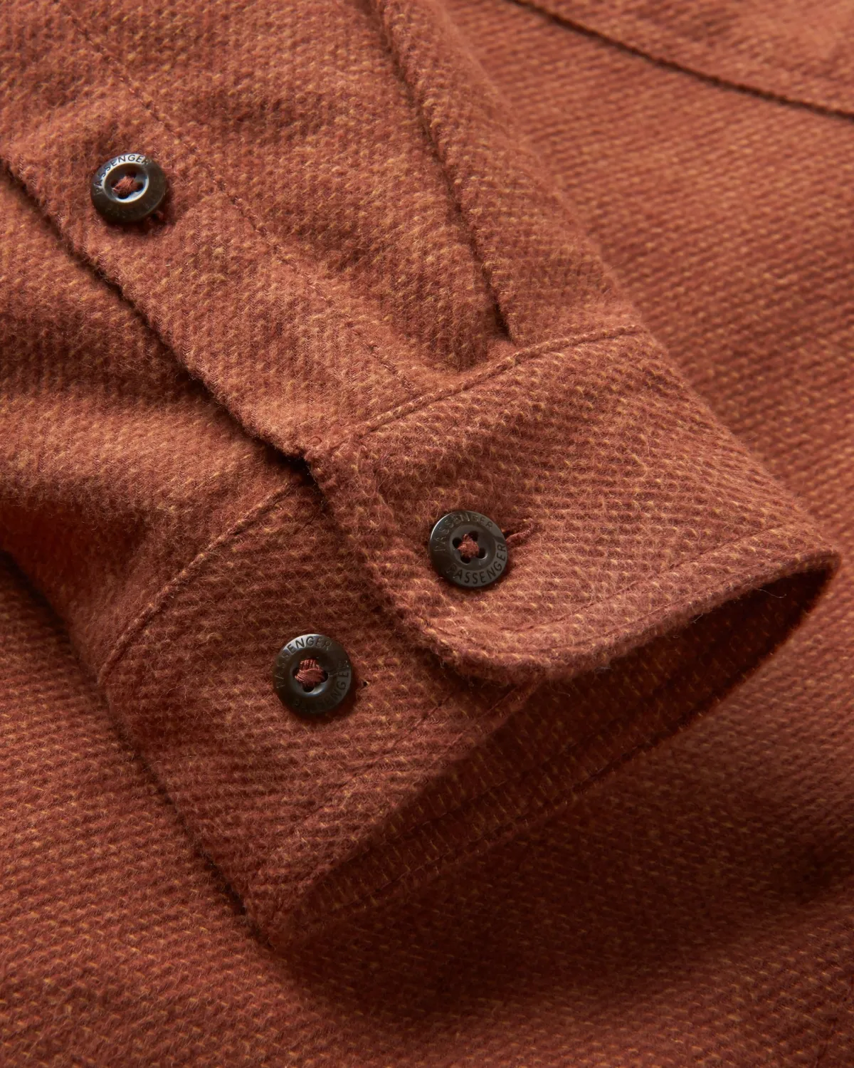 Shirts|Passenger Backcountry Long Sleeve Flannel Shirt - Cappuccino/Dusty Ochre Cappuccino/DustyOchre
