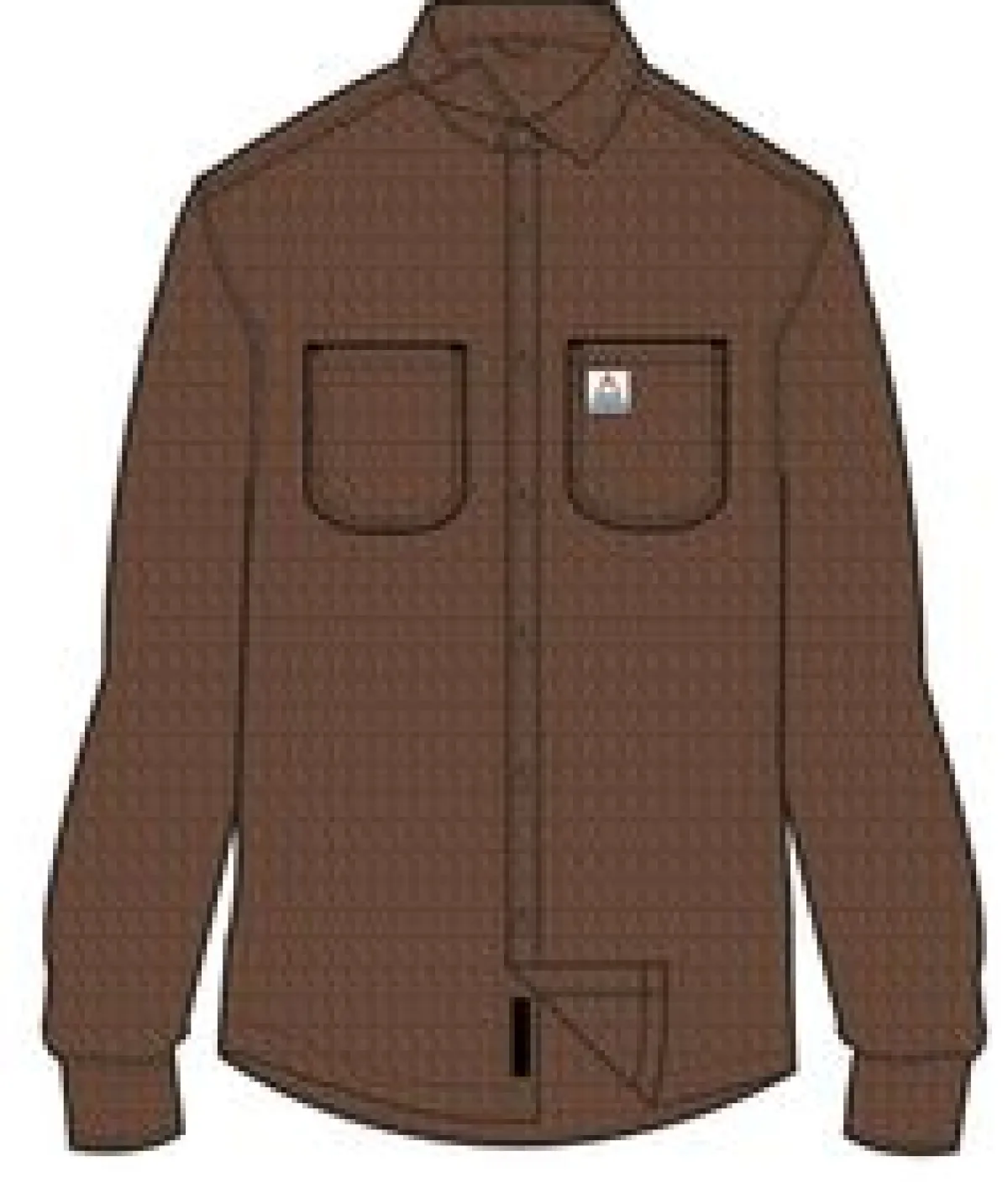 Shirts|Passenger Backcountry Long Sleeve Flannel Shirt - Cappuccino/Dusty Ochre Cappuccino/DustyOchre